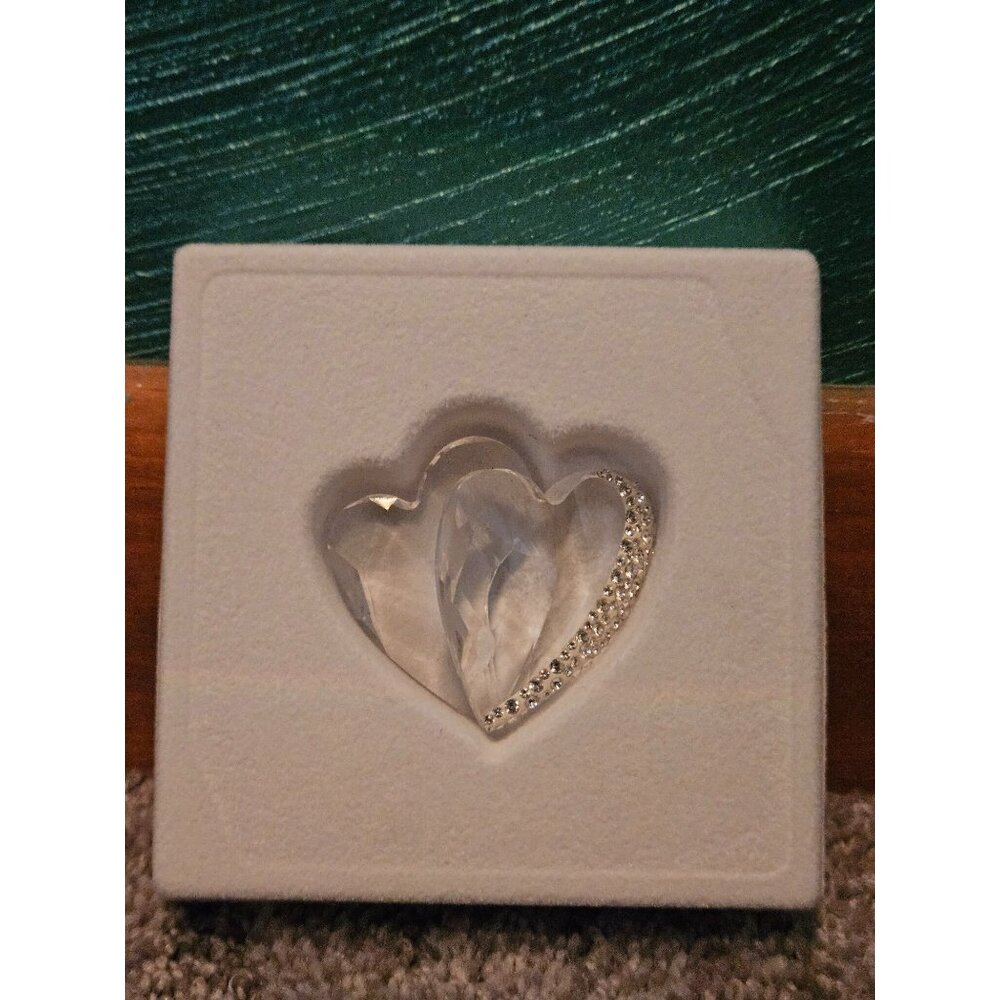 Swarovski Crystal Loving Hearts  with Original Box